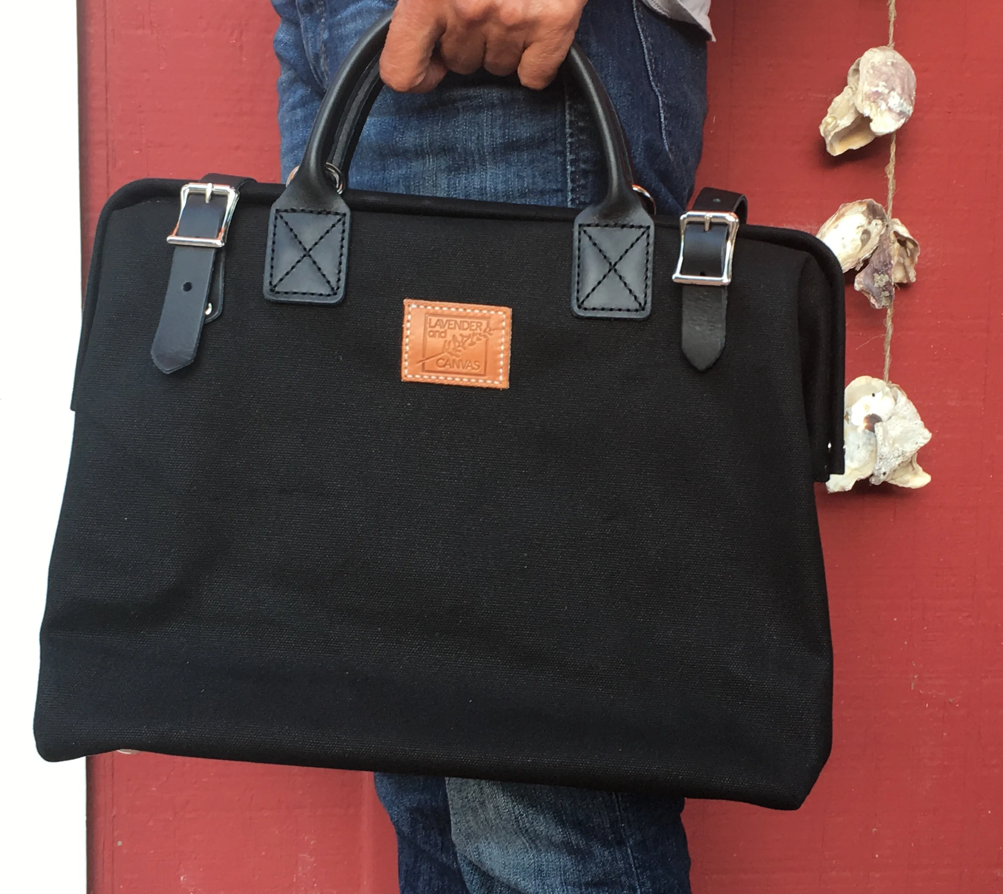 14" Carpenter Bag in Jet Black