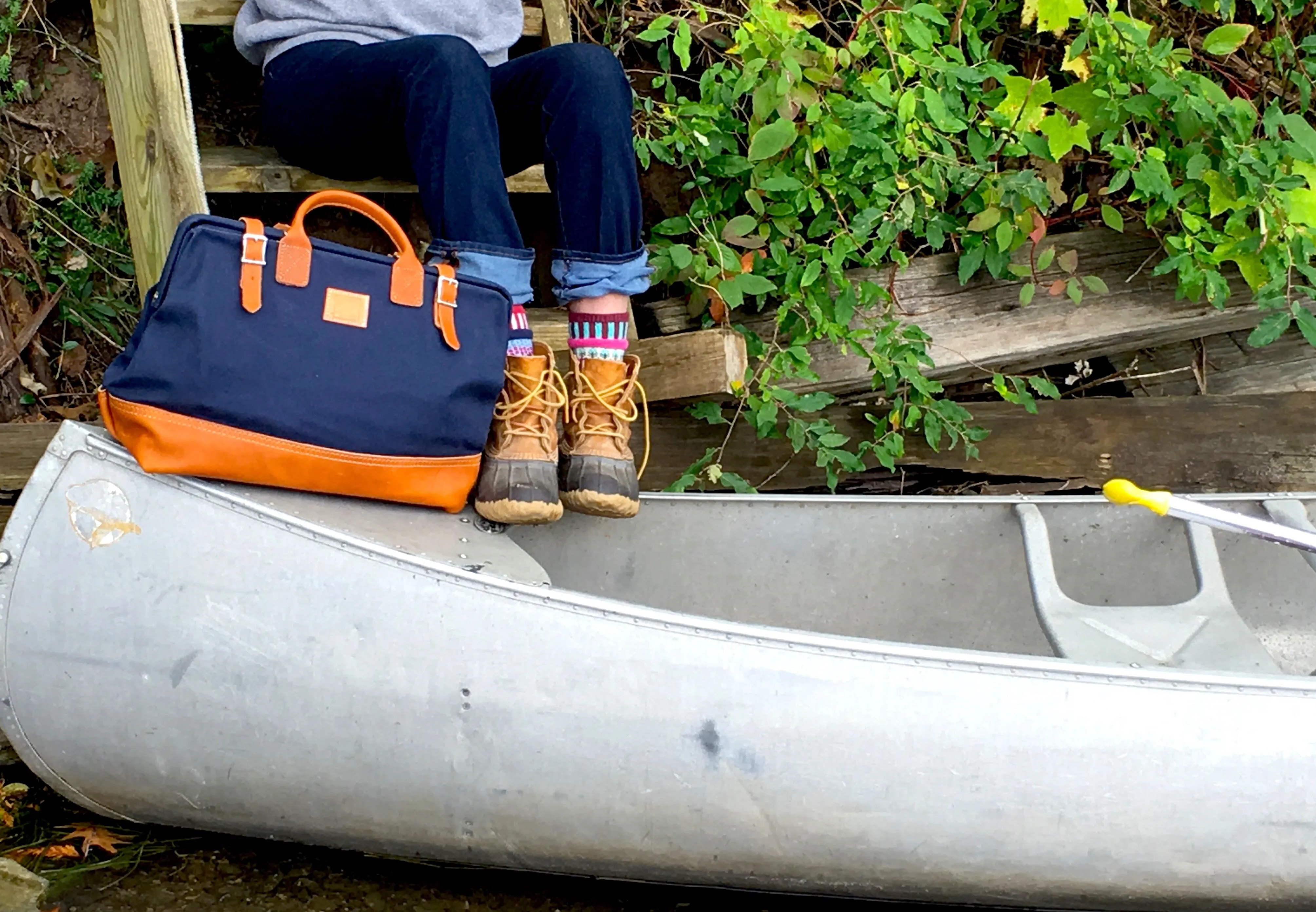 16" Carpenter Bag in Midnight Blue