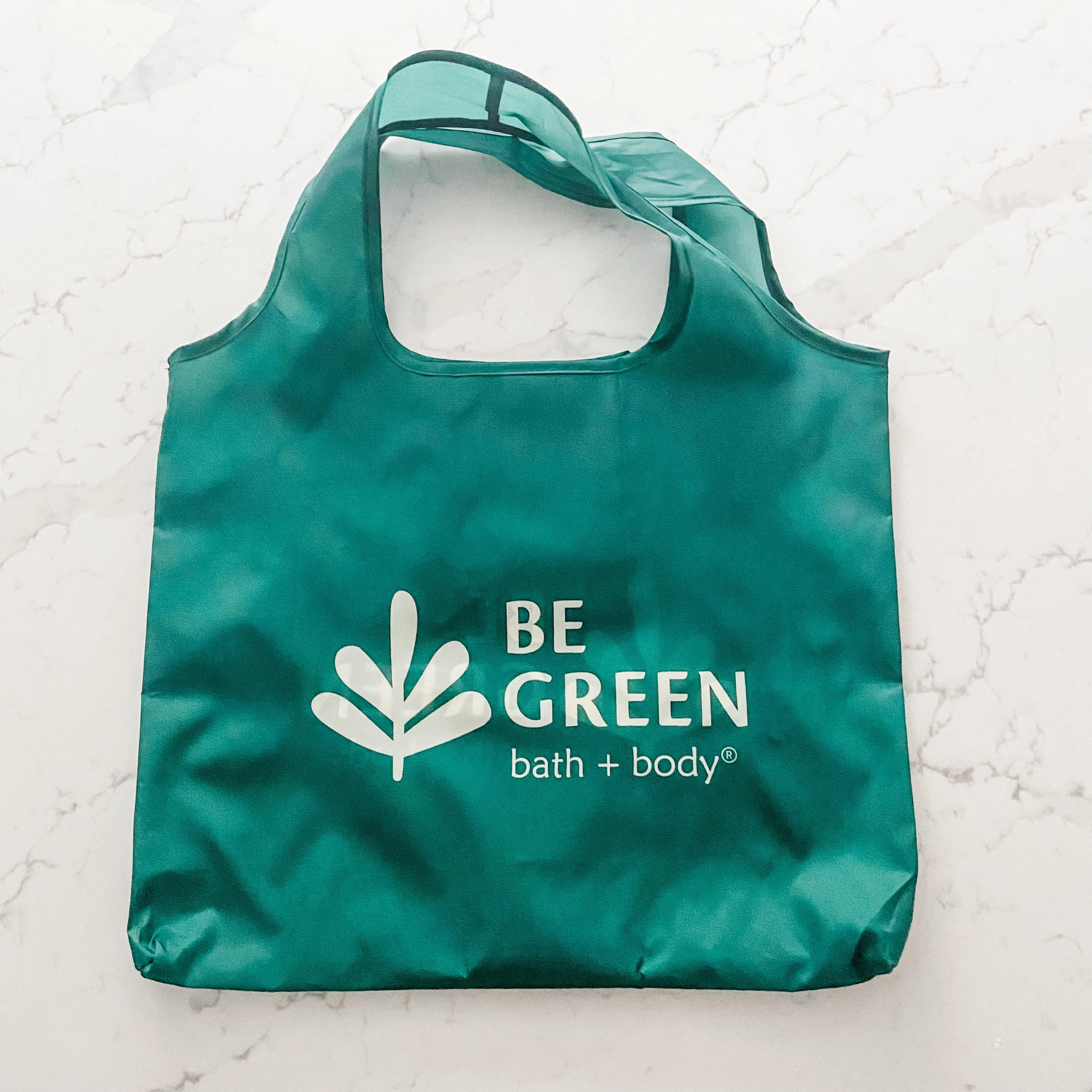 Be Green Bath   Body Reusable Shopping Tote