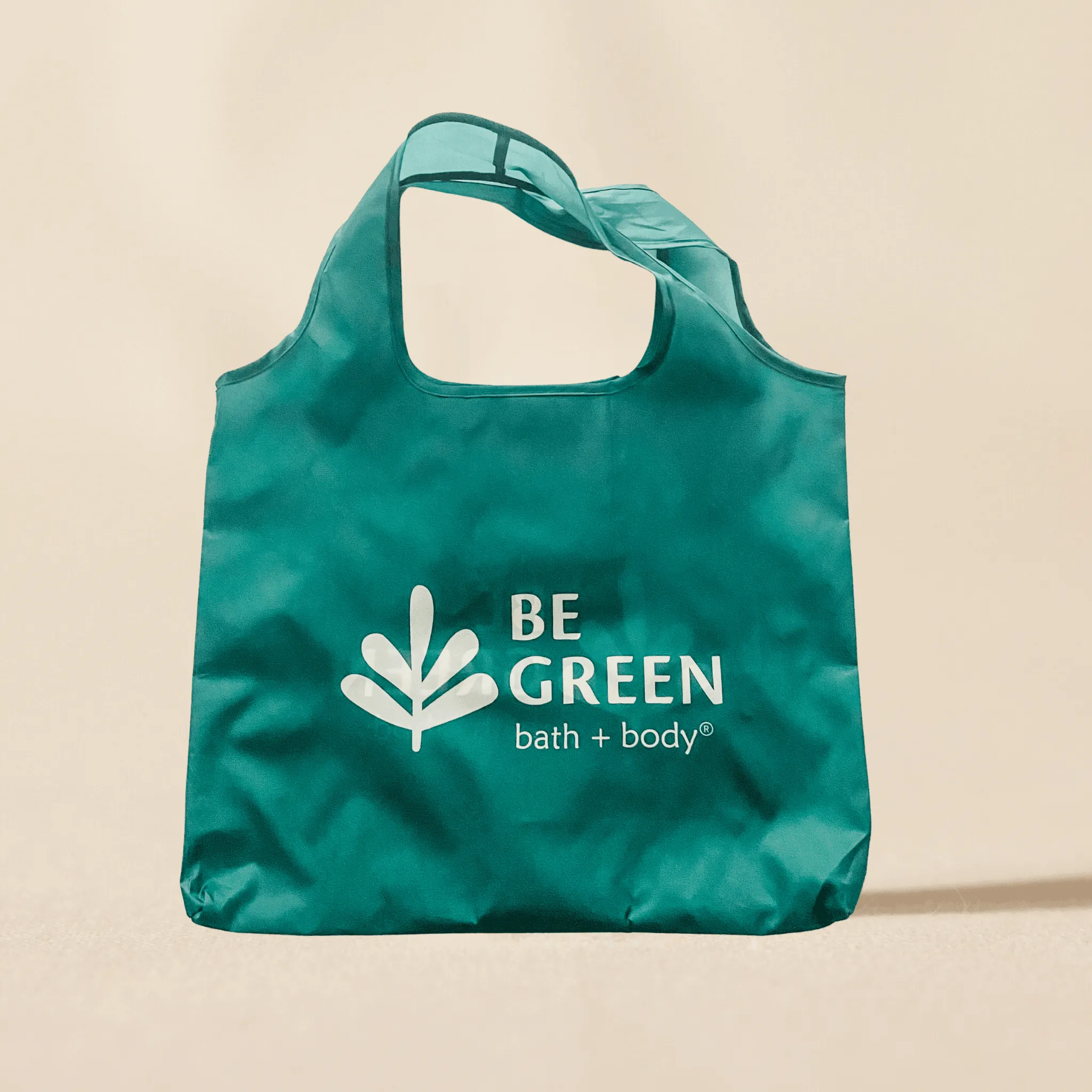 Be Green Bath   Body Reusable Shopping Tote