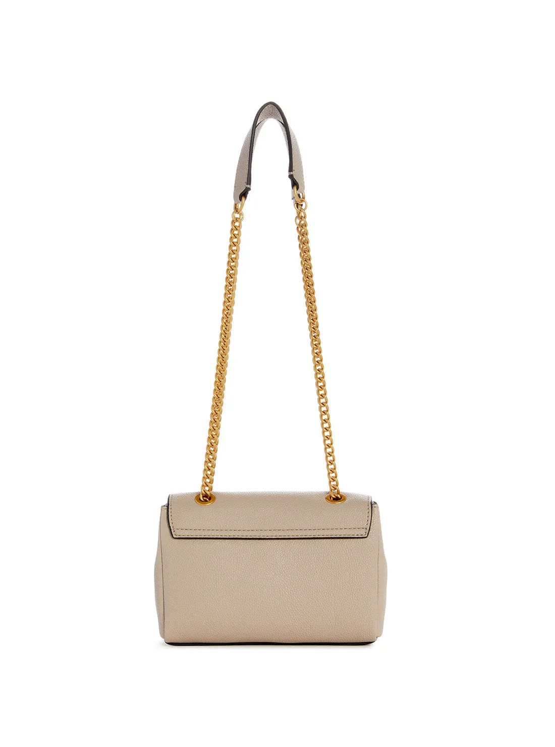 Beige Cosette Mini Crossbody Flap Bag