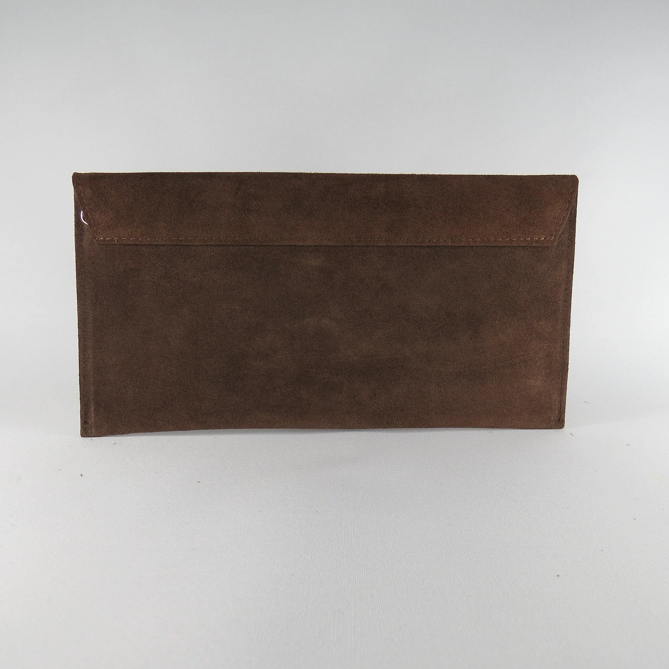 Brown Envelope Clutch Bag