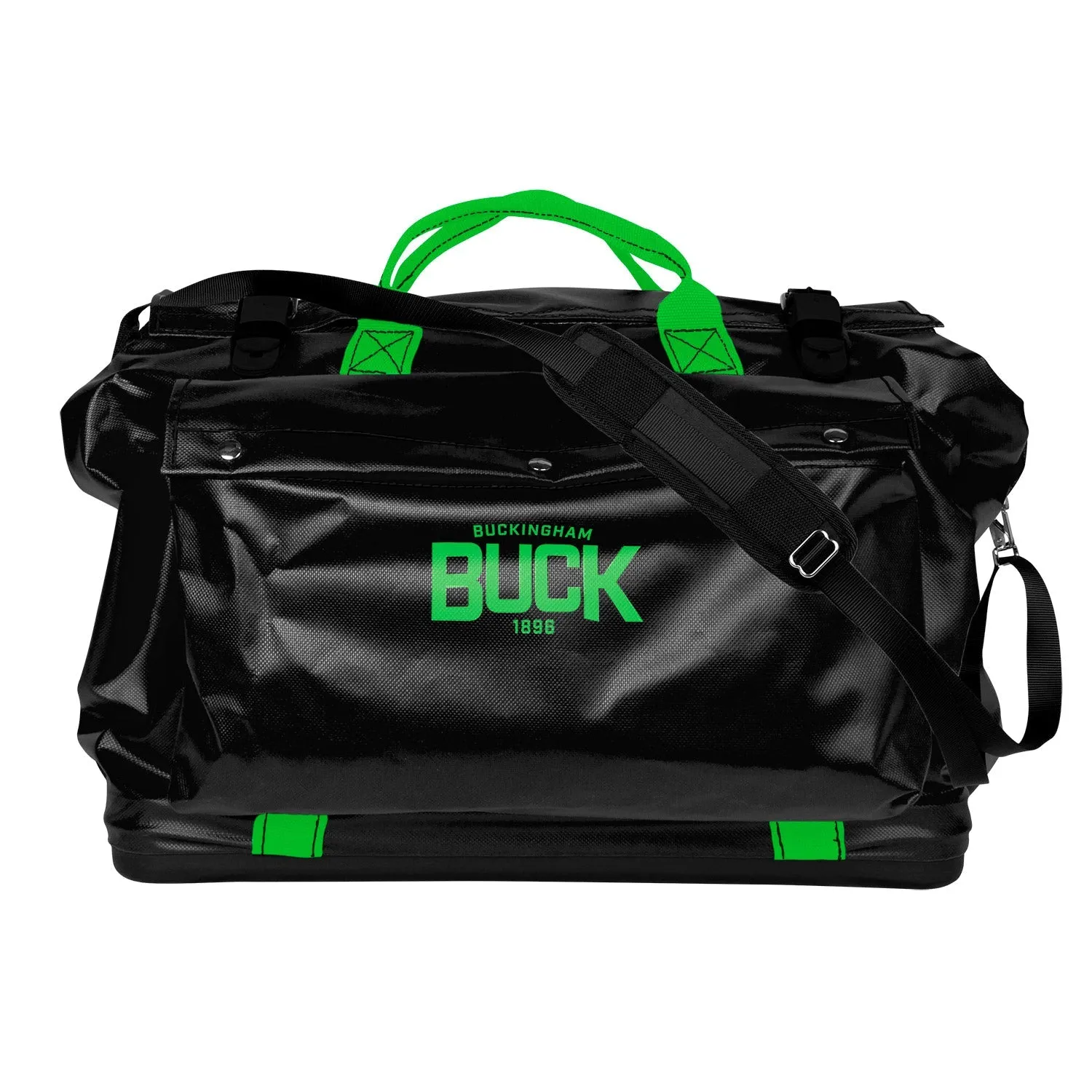 Buckingham Black Tool Bag With Rubber Bottom - 45333B3R5S