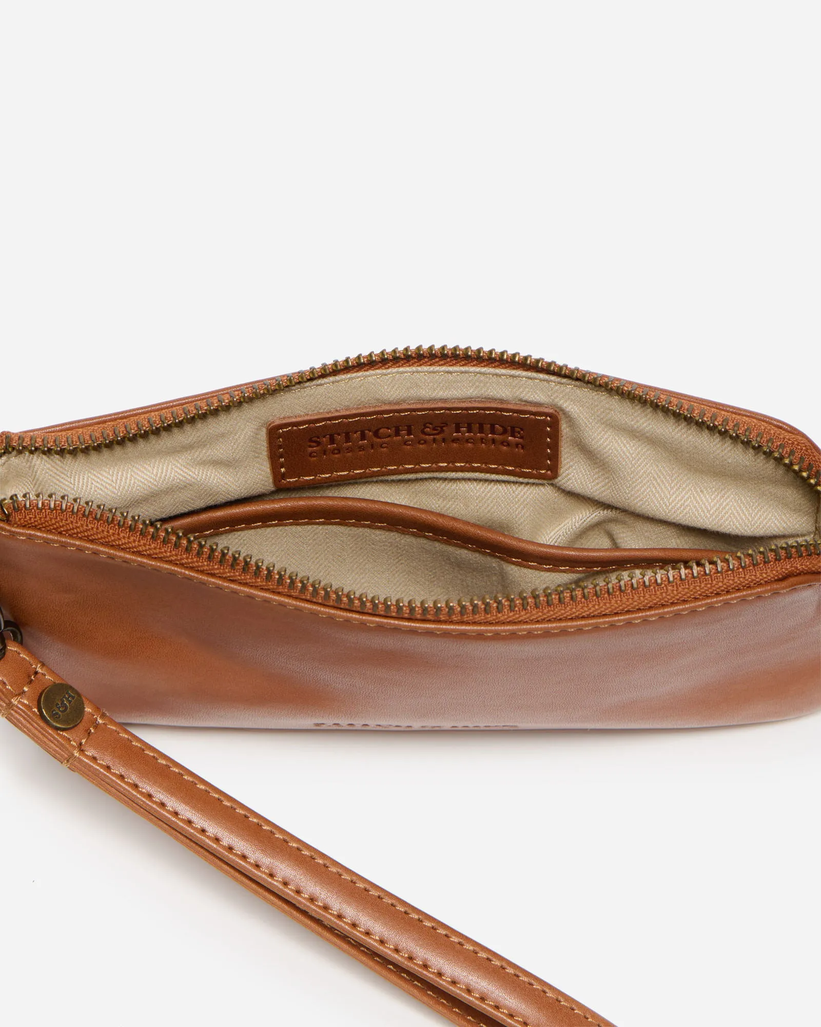 Camille Clutch Classic Maple