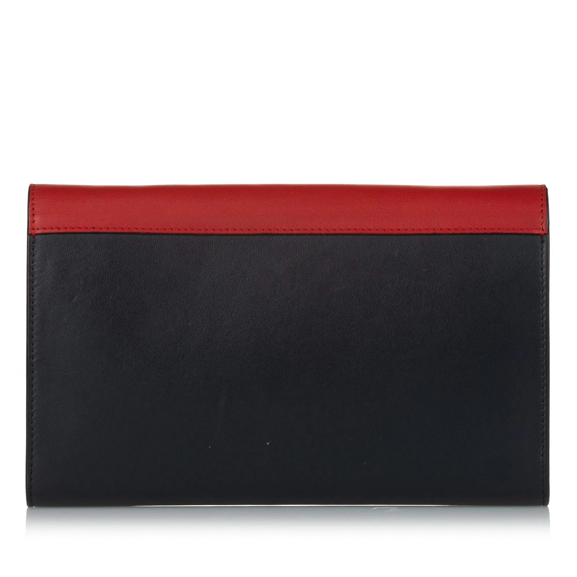 Celine Pocket Envelope Leather Wallet on Chain (SHG-33180)