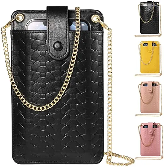 Cell Phone Purse Wallet Small Crossbody Bags Mini Shoulder Bag with Card Slot for iPhone 13 Pro Max Galaxy S22 Ultra