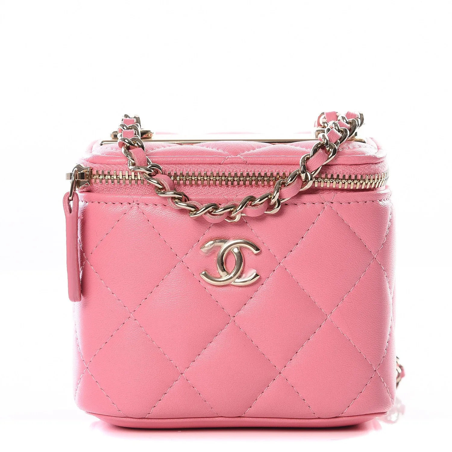 Chanel Quilted Mini Vanity Case