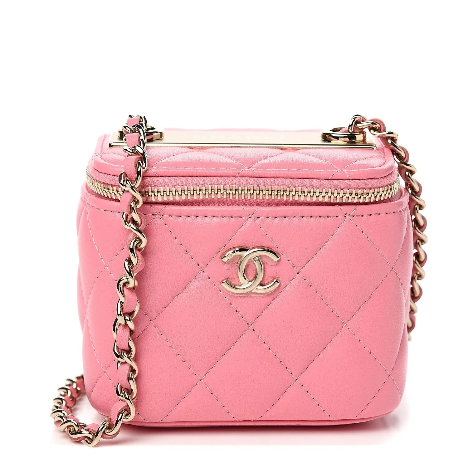 Chanel Quilted Mini Vanity Case