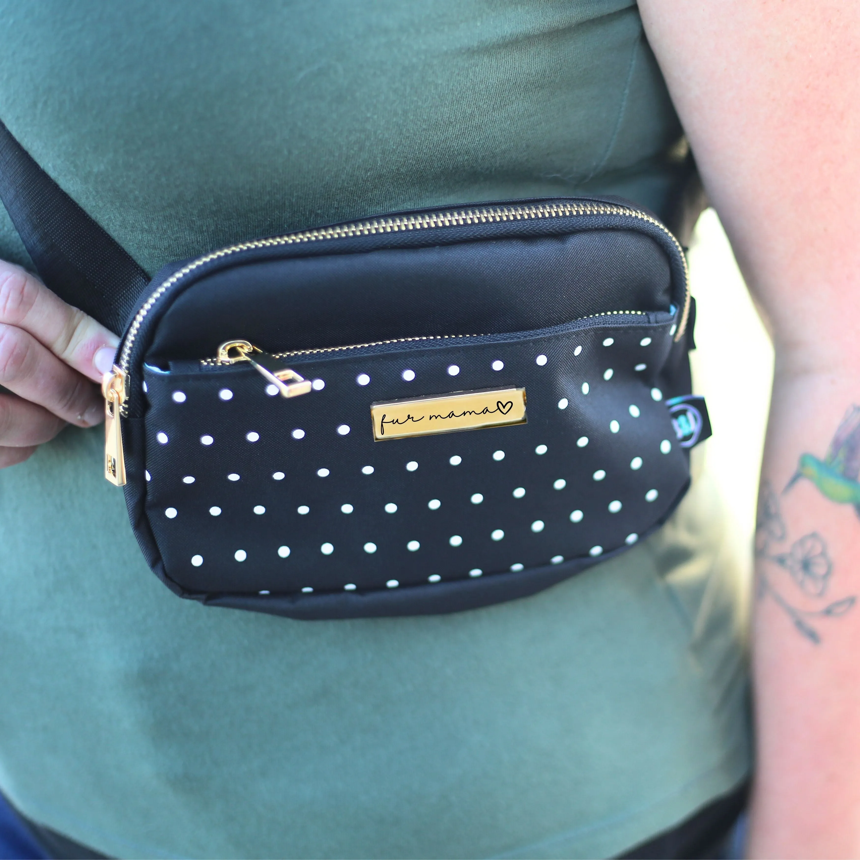 Christy  Travel Fanny Pack (Fur Mama)