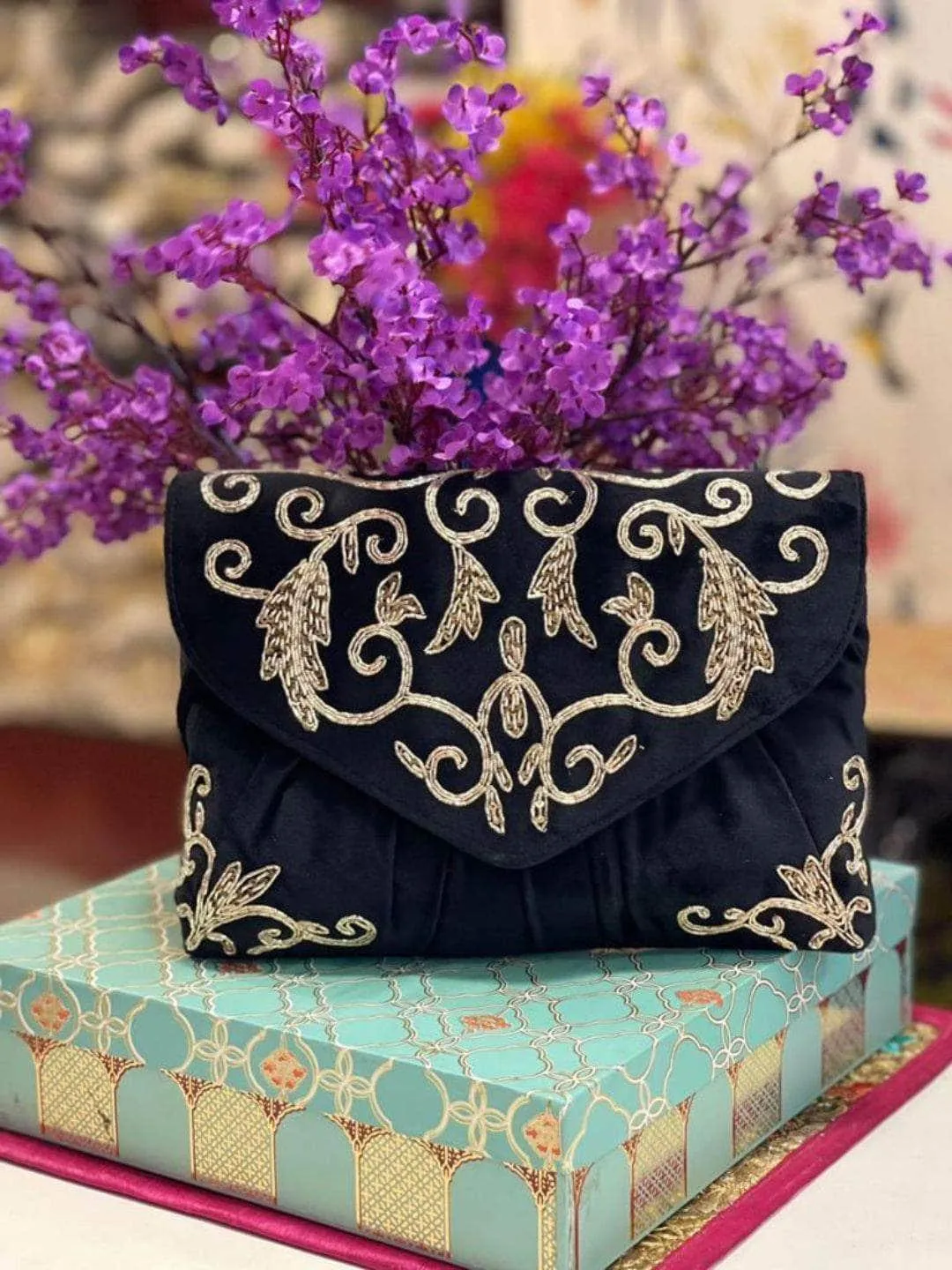 Classic Handcrafted Bridal Clutch