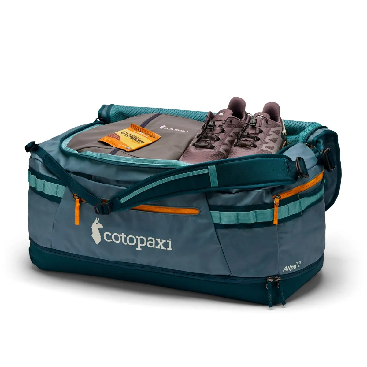 Cotopaxi Allpa 70L Duffel Bag - Blue Spruce/Abyss