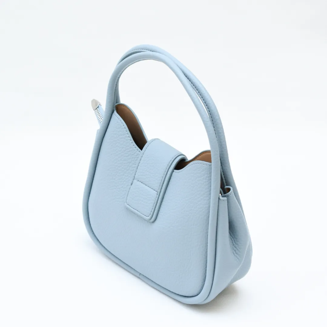 Elegant Mini Satchel Lightblue