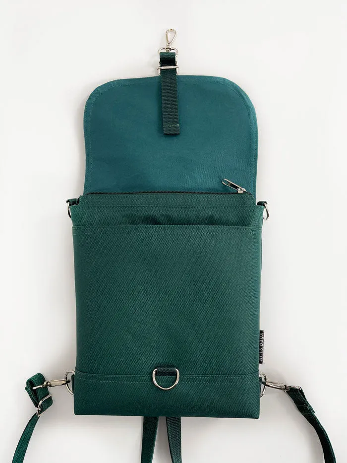 Emerald Green Vegan Sustainable Backpack