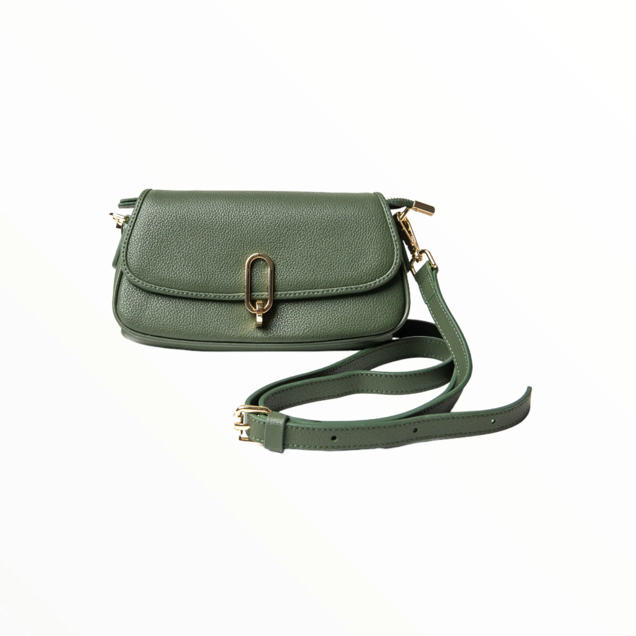 Eva Front Flap Mini Bag - Loden Green