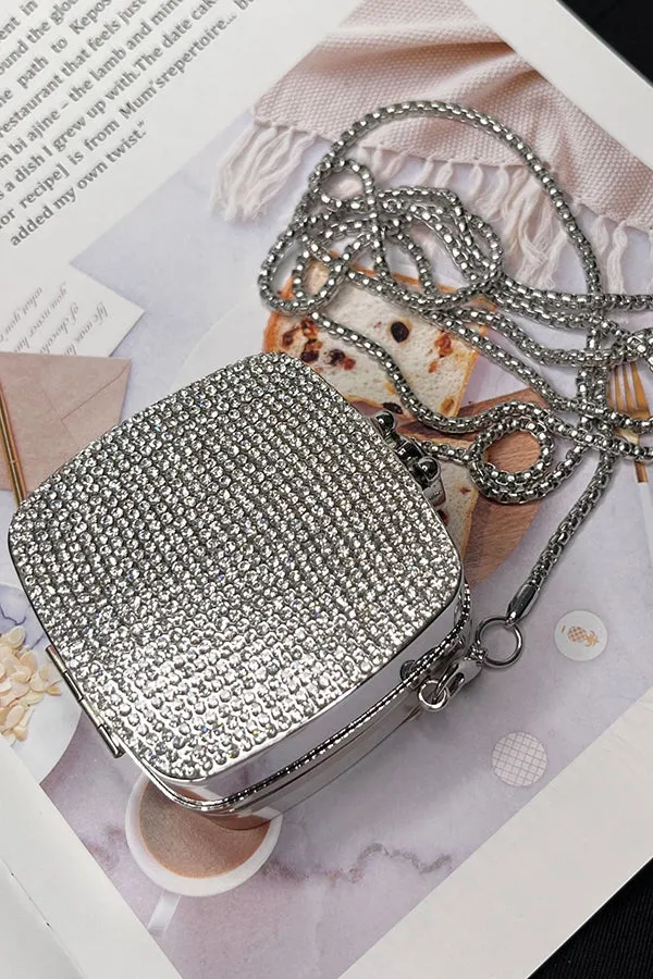 Fashionable and Personalized Diamond Mini Crossbody Bag