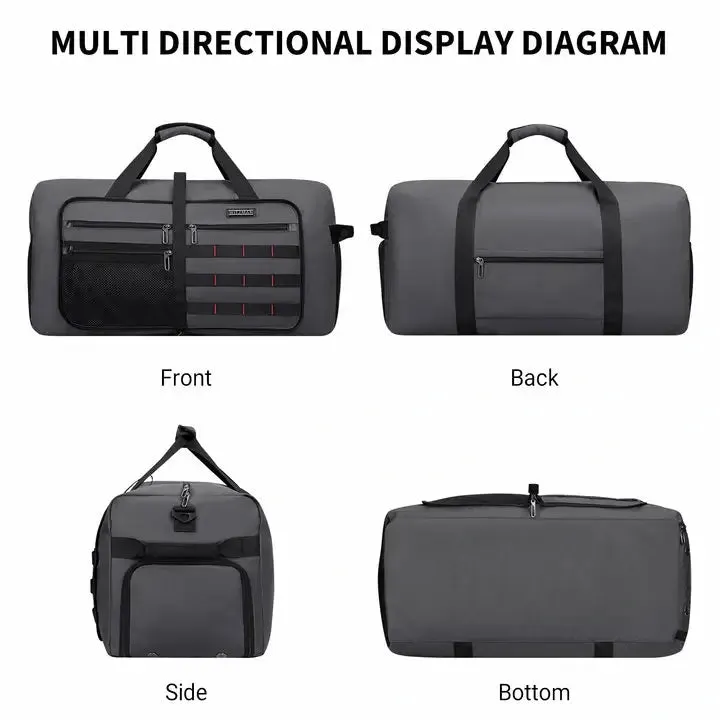 Foldable Duffel Bag for Travel 65L Lightweight Packable