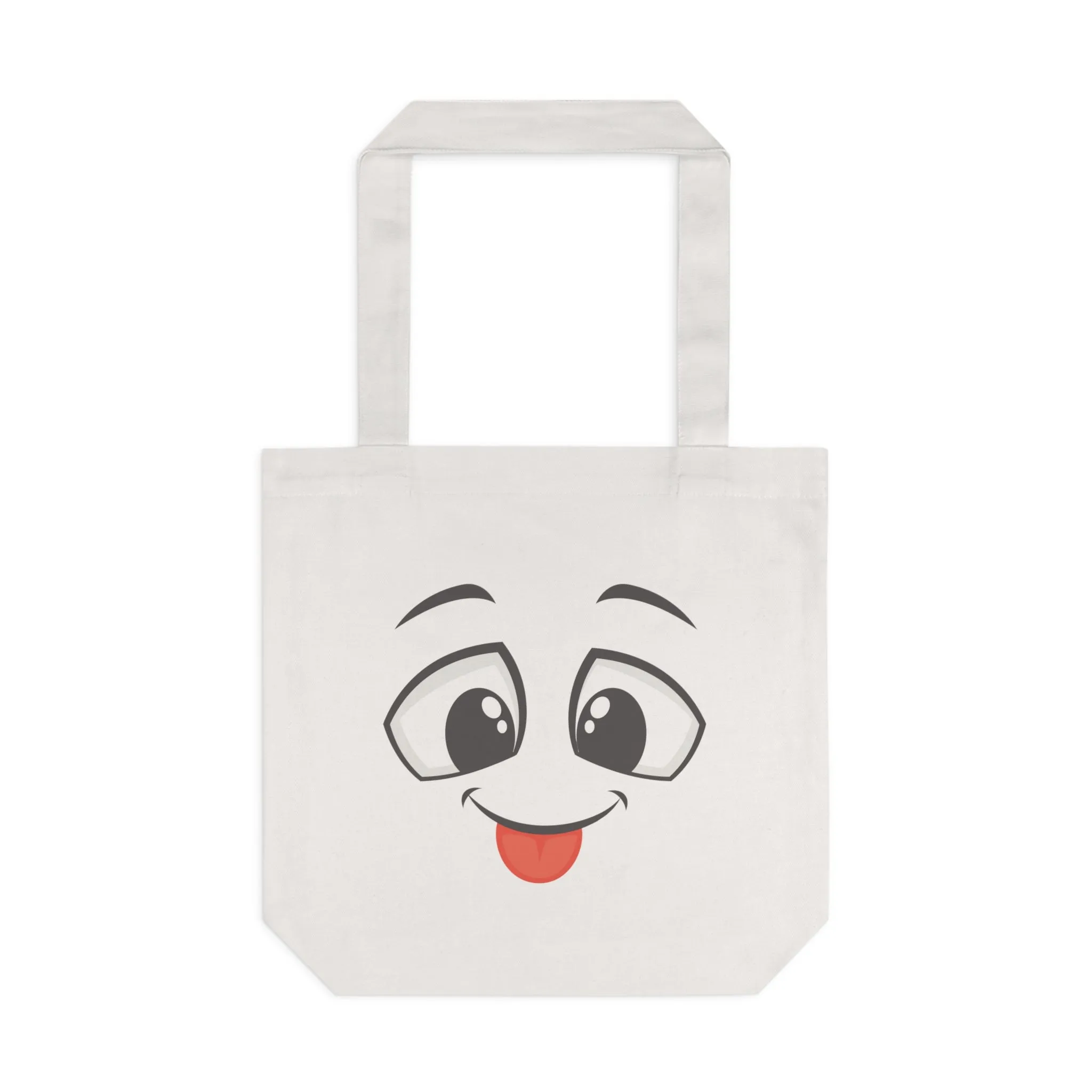 Funny Tote Bag | Cartoon Face |