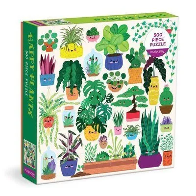 Happy Plants 500 Piece Puzzle