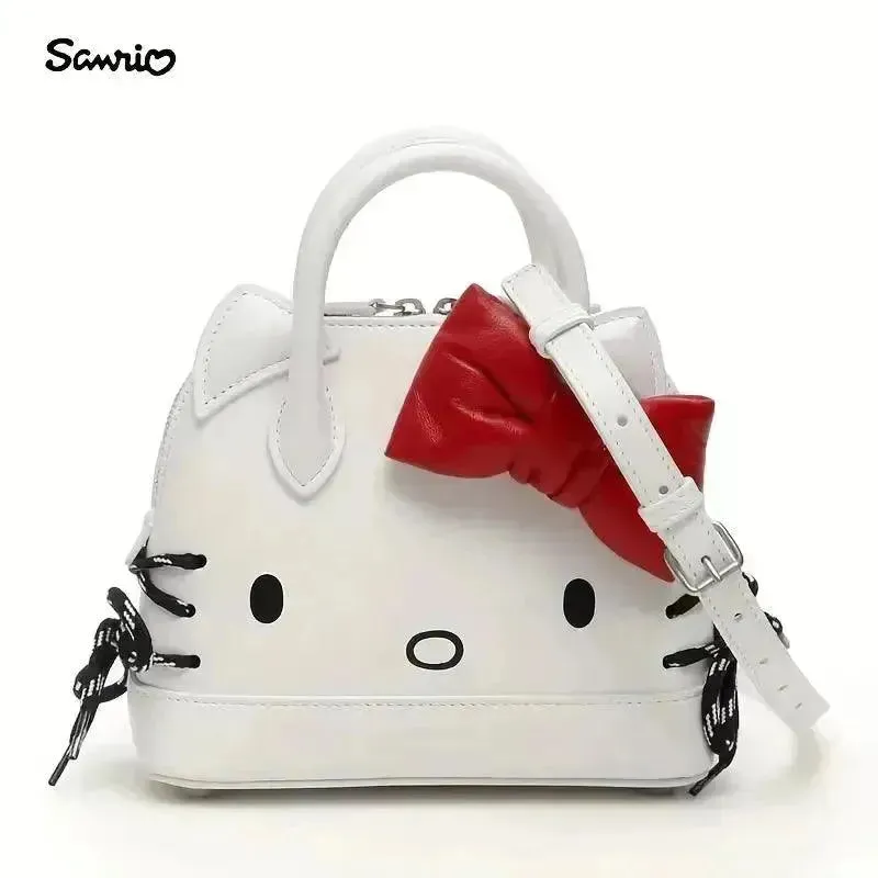 Hello Kitty Pink and White Saddle Bag