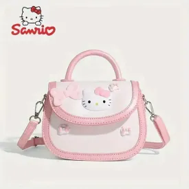 Hello Kitty Pink and White Saddle Bag