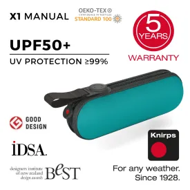 Knirps X1 Manual Umbrella (UV Protection) (SA)