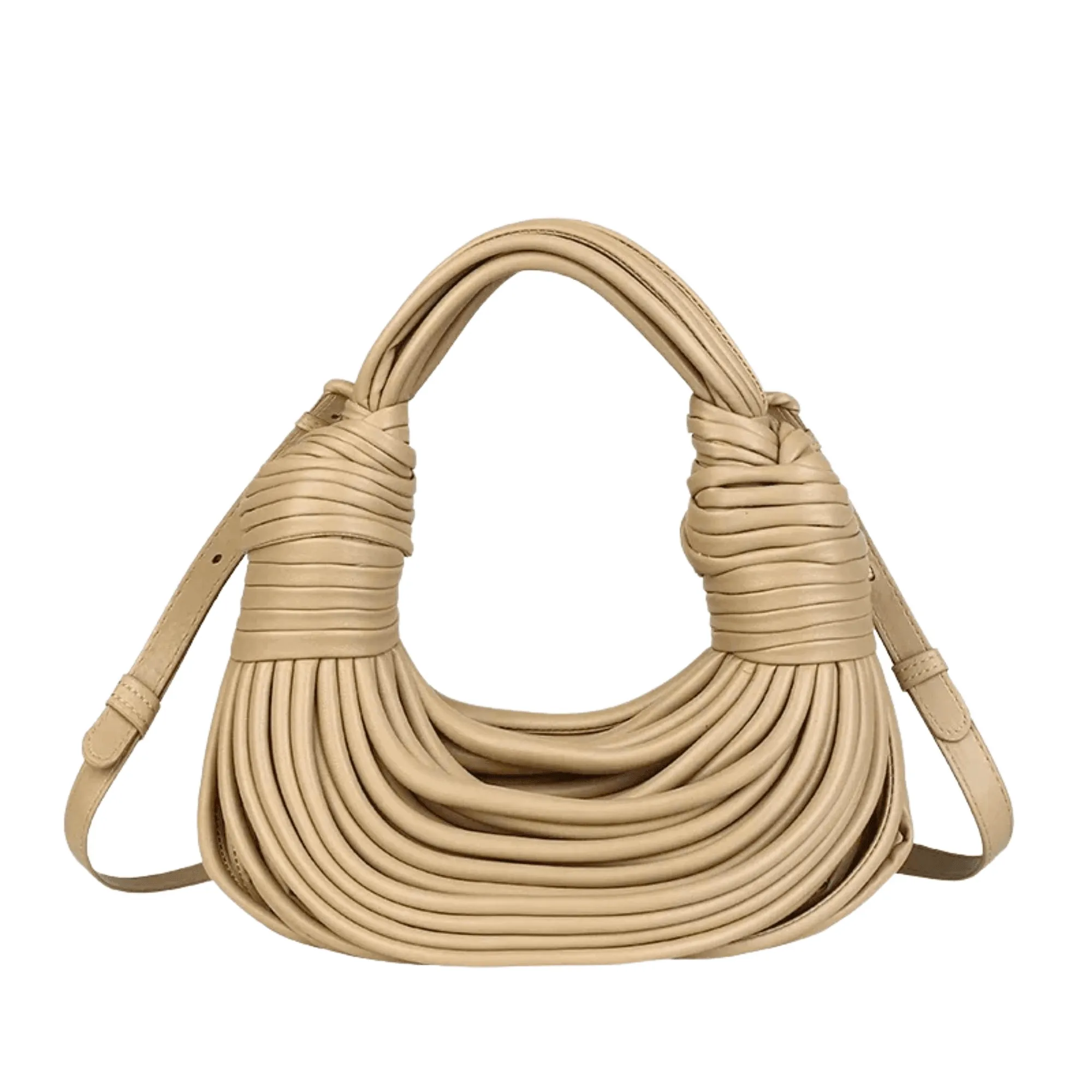 Luxury Evening Purses For Women Golden Noodle Knot Design Dinner Party Clutch Bag Luxury