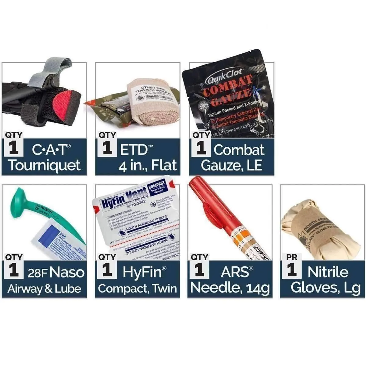 M-FAK Mini First Aid Kit for Law Enforcement