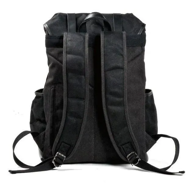 Men's Large Canvas Vintage Travel Backpack