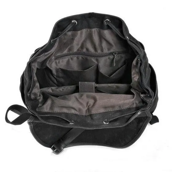 Men's Large Canvas Vintage Travel Backpack