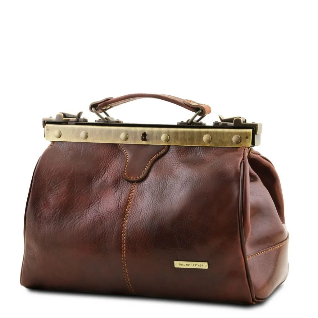 Michelangelo - Doctor gladstone leather bag | TL10038