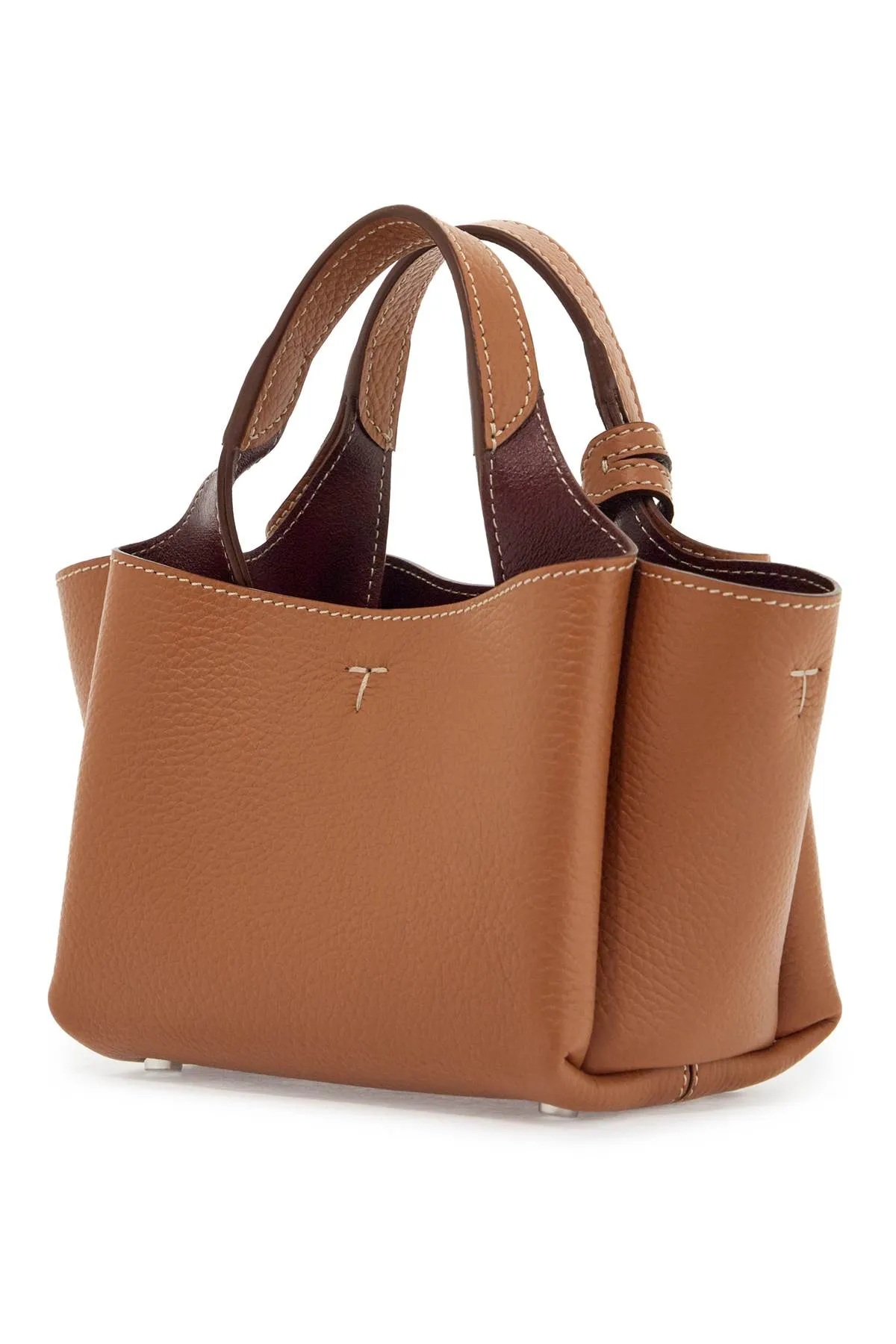 Micro Leather Tote Bag