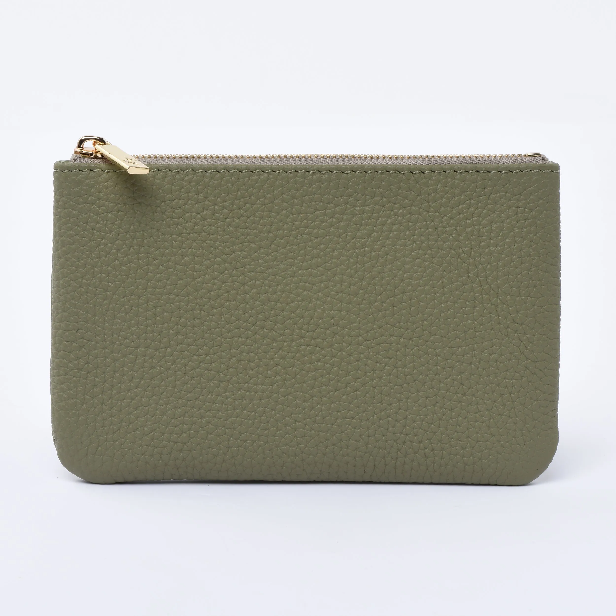 MINI "M" Case - Togo Leather Zipped Pouch