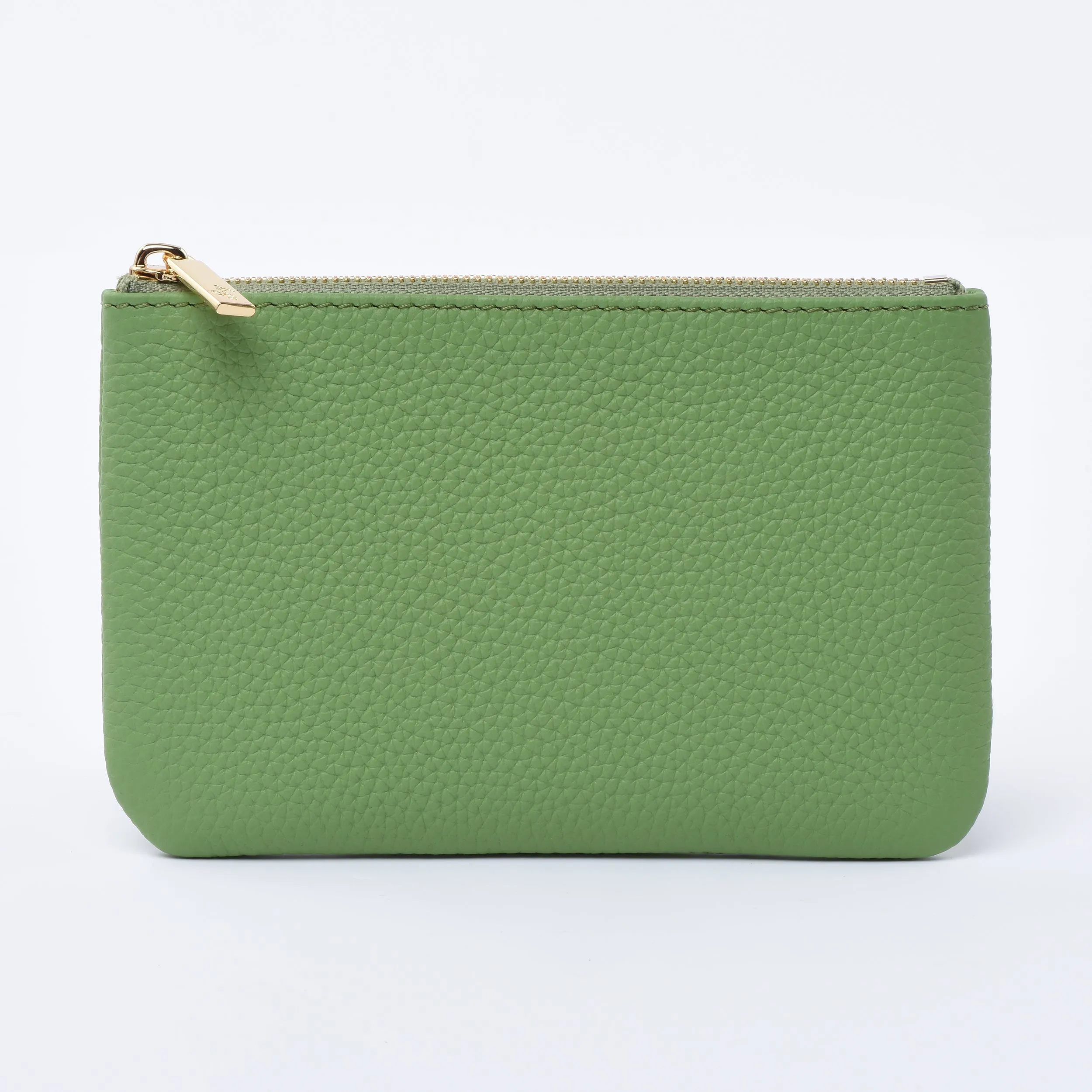 MINI "M" Case - Togo Leather Zipped Pouch