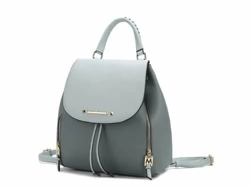 MKF Collection Sustainable Vegan Leather Kimberly Backpack for Fashion-Forward Women by Mia K