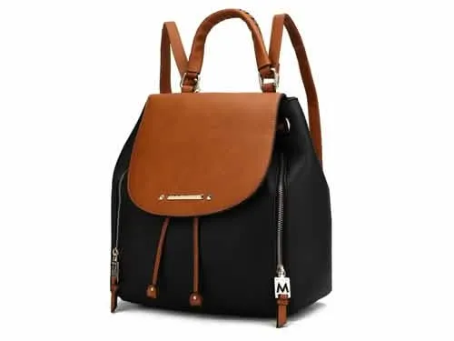 MKF Collection Sustainable Vegan Leather Kimberly Backpack for Fashion-Forward Women by Mia K