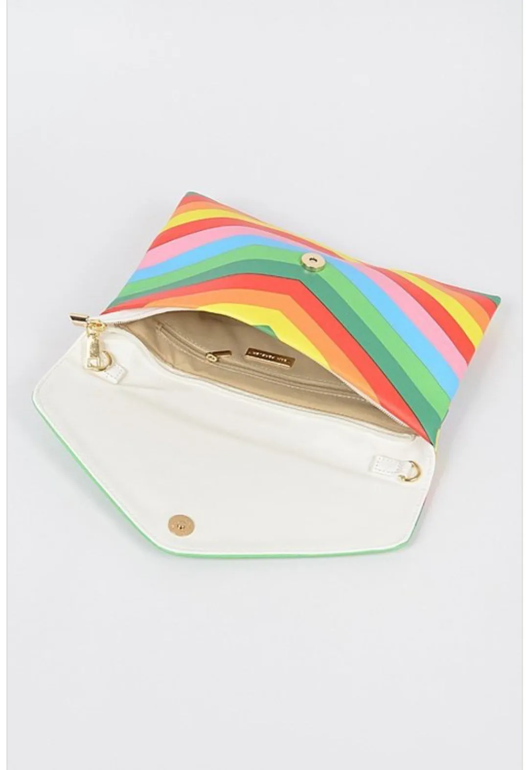 Multi Color Envelope Clutch