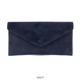 Navy Blue envelope clutch bag