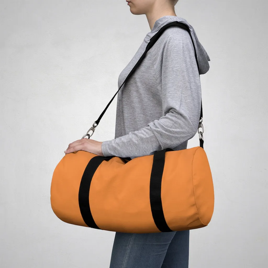 Orange Love Duffel Bag