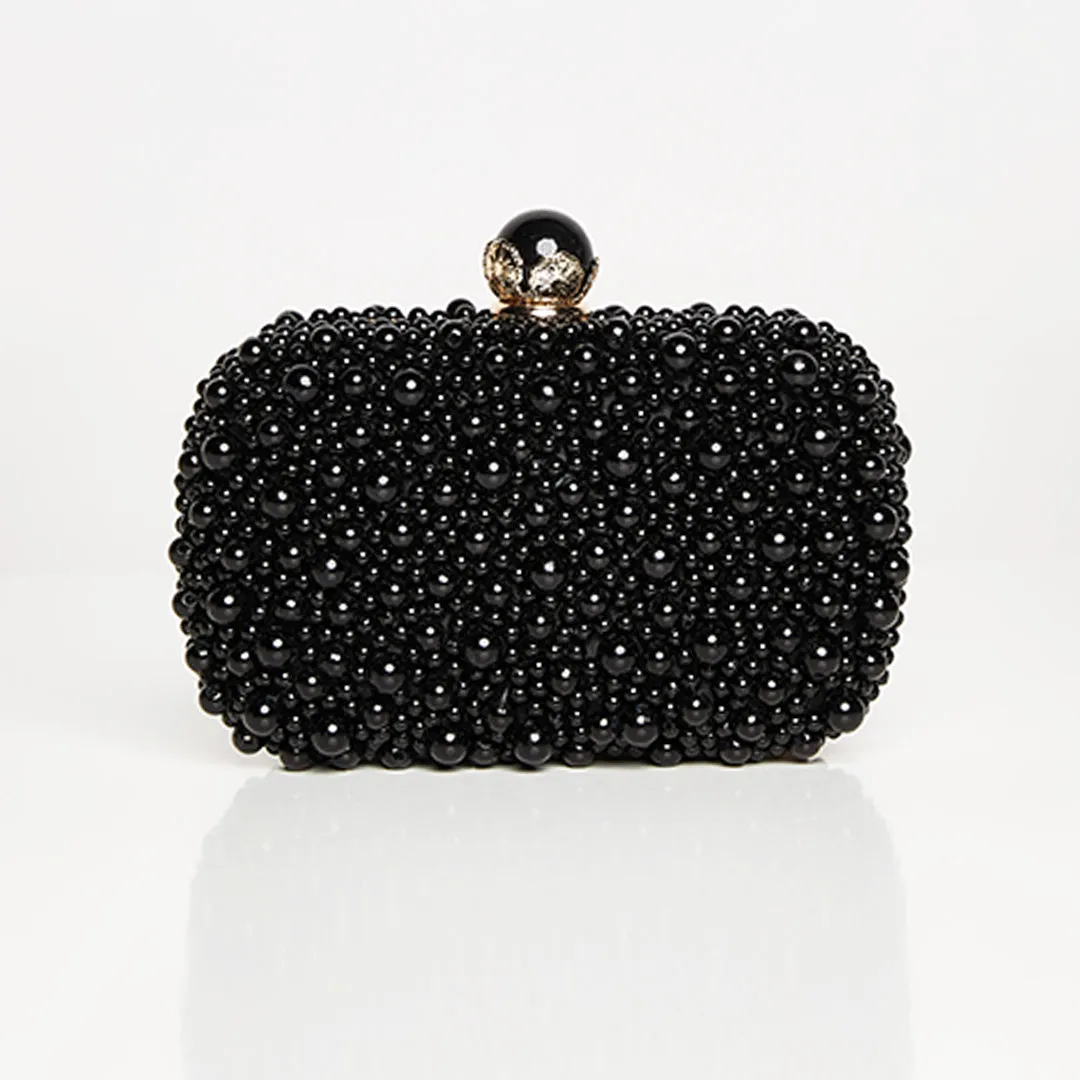 Pearl Beaded Clutch