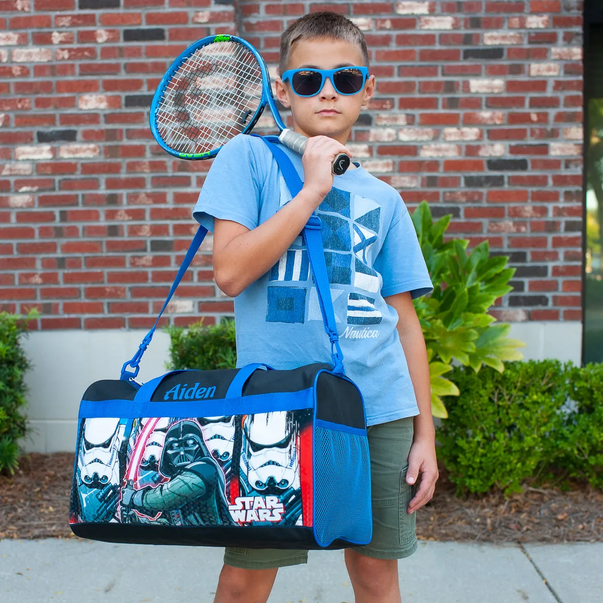 Personalized Kid's Travel Duffel Bag - Star Wars