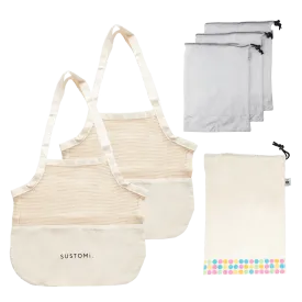 Plastic-Free Shopping Bags Bundle - SAVE 10%