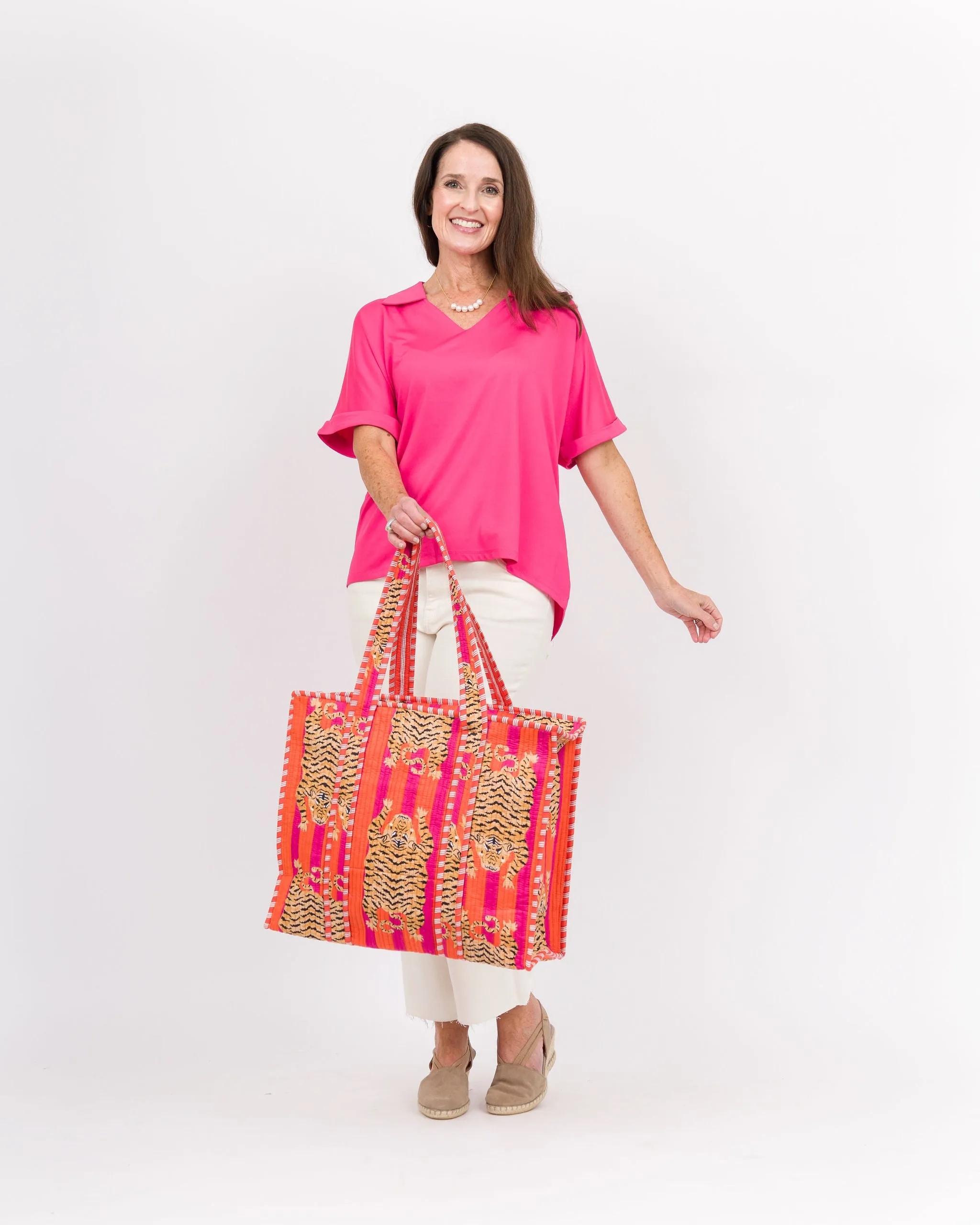 Quilted Tote Bag