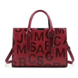 Red MJ Style Satchel Bag