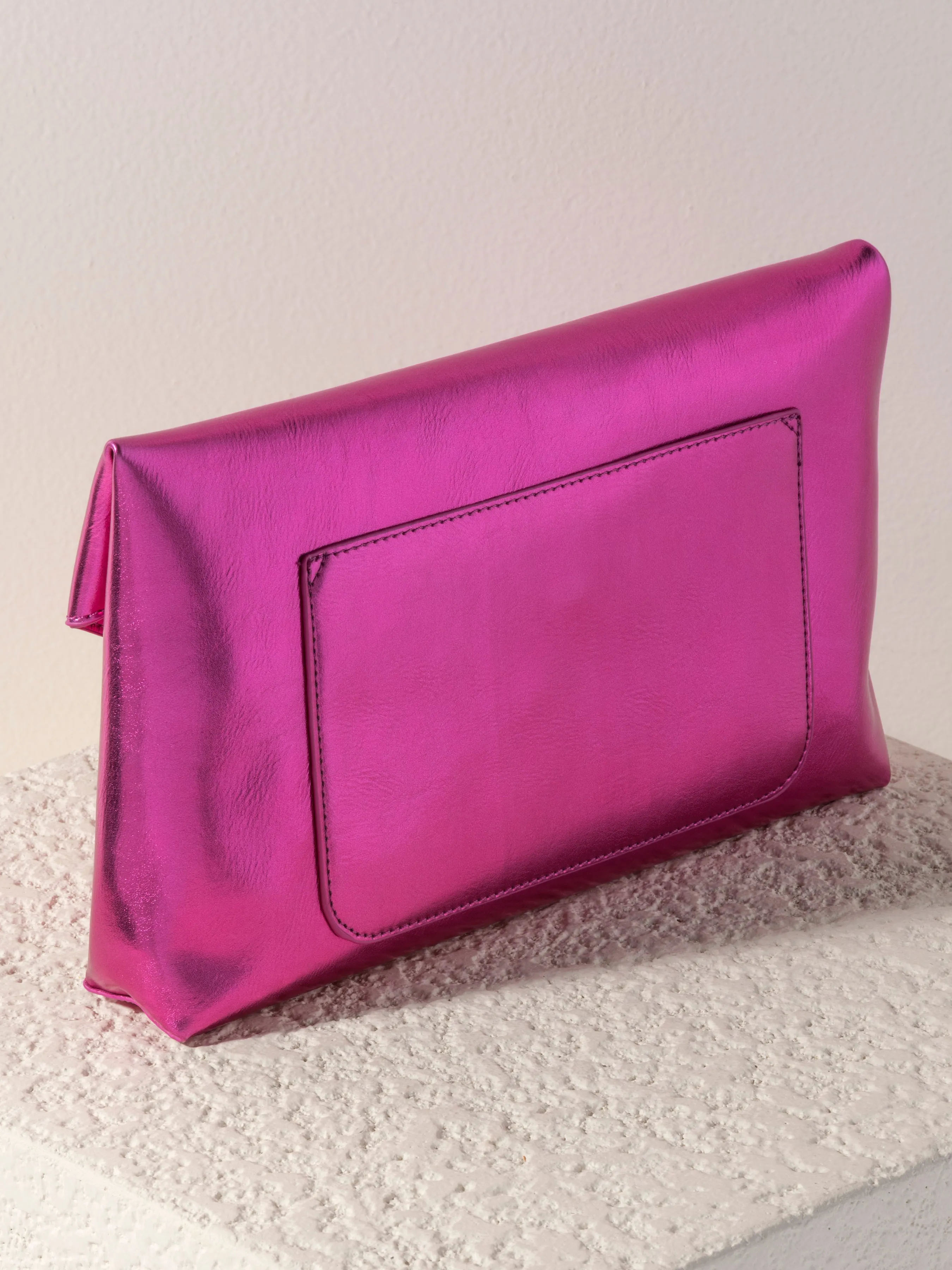 Shiraleah Maddie Envelope Clutch, Magenta