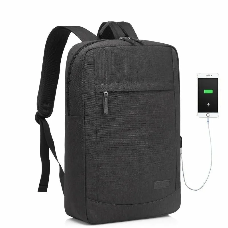 Sleek Waterproof 17in Laptop Backpack