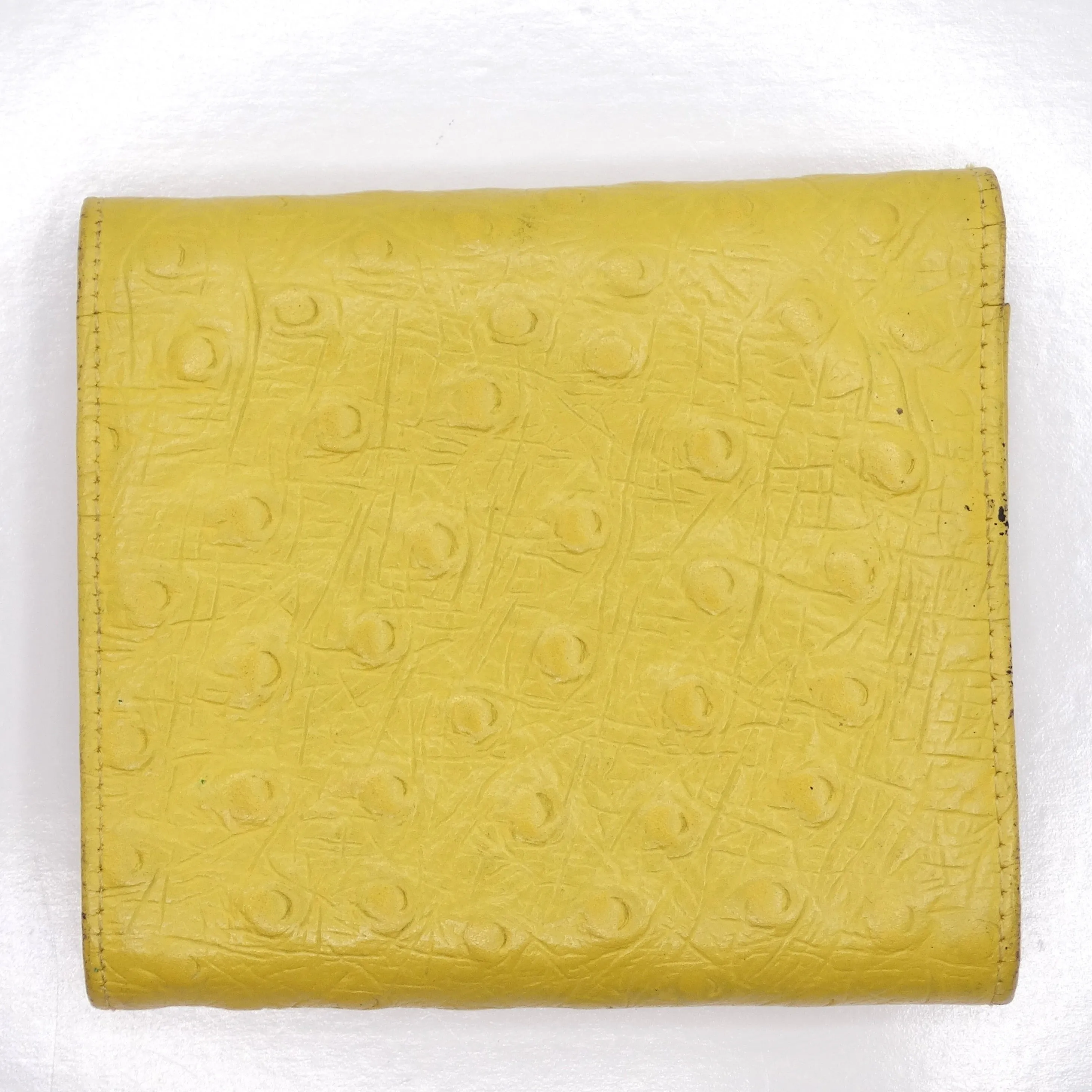 St. Thomas Yellow Calf Leather 1960s Wallet