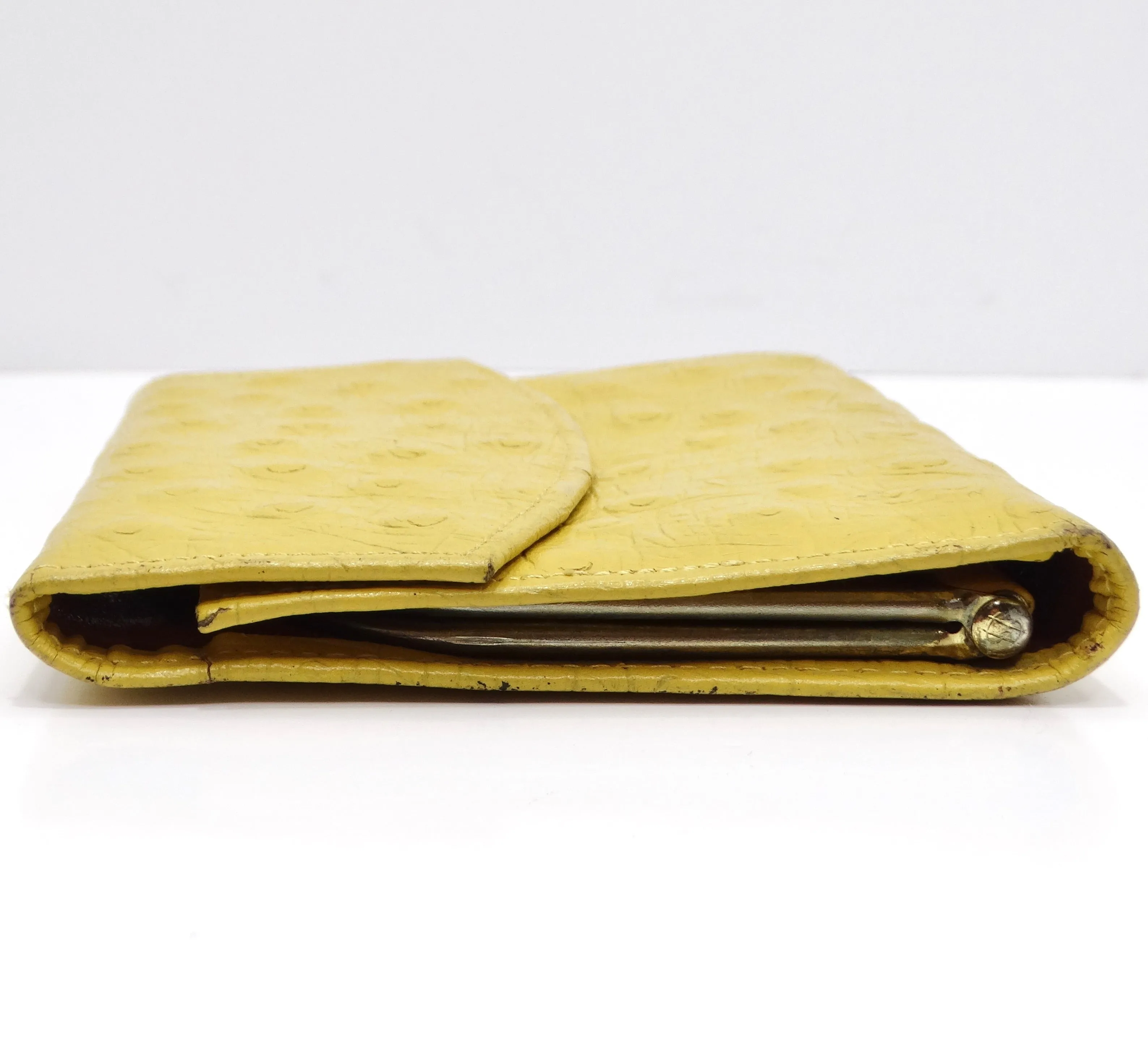 St. Thomas Yellow Calf Leather 1960s Wallet