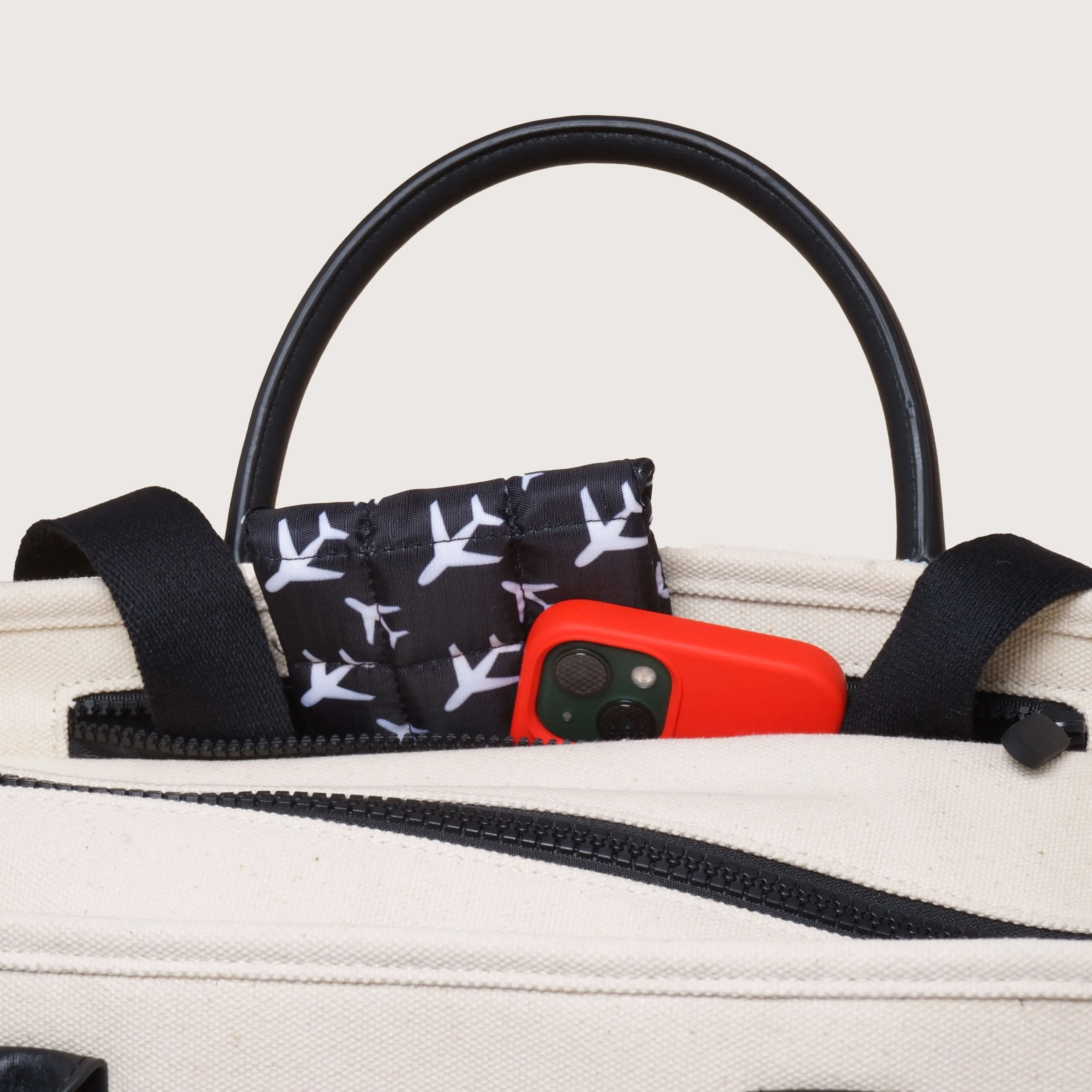 The Mini Canvas Go-Tote - Cream