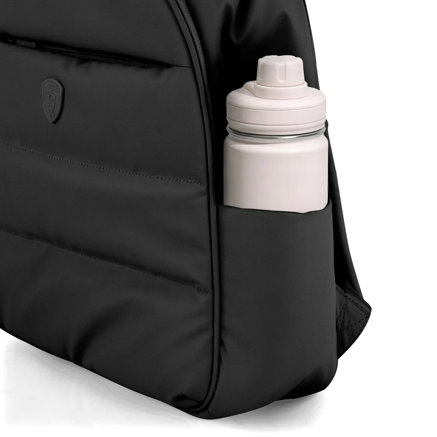 The Puffer Backpack - Black