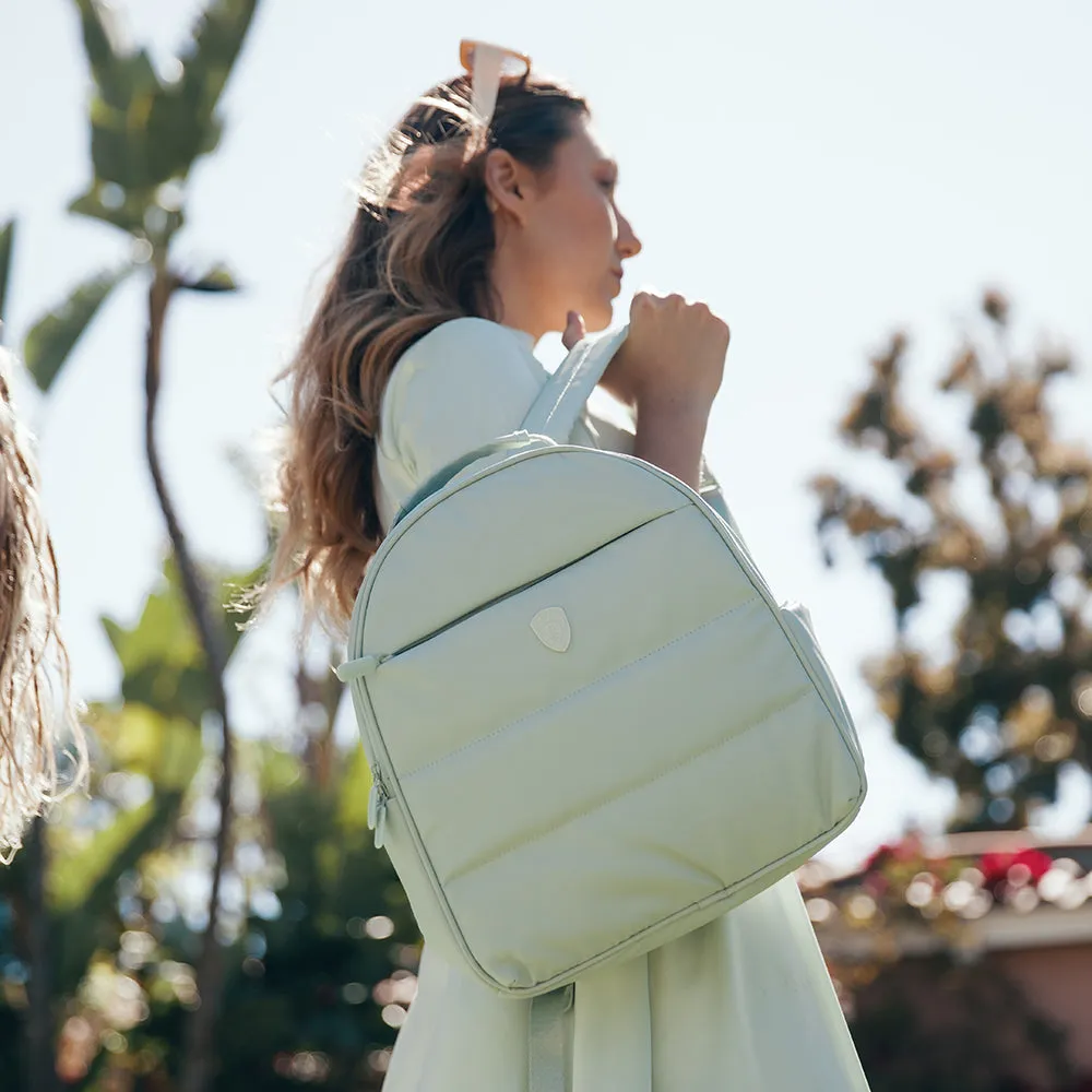 The Puffer Backpack - Black